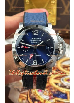 Panerai Luminor Super Clone Marina PAM1404 Quaranta BiTempo Luna Rossa Replica Watch 40MM