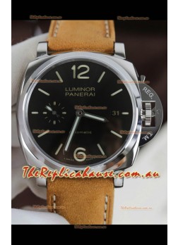 Panerai Super Clone Luminor DUE PAM904 Edition Replica Watch in Steel Casing 42MM