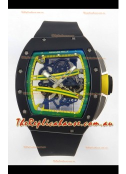 Richard Mille Super Clone RM061 Ceramic RMUL2 Edition Watch Green Dial