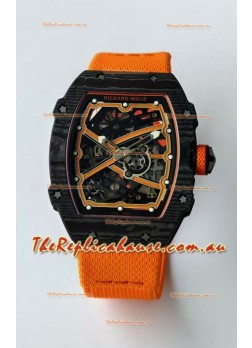 Richard Mille Super Clone RM67-02 LANDO NORRIS NTPT VAF Replica Watch 