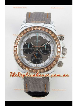 Rolex Daytona Super Clone DiW White CarboQuartz Edition Swiss Replica Watch