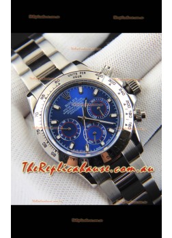 Rolex Daytona Japanese Movement Replica Watch in Blue Dial 