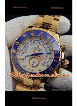 Rolex Yachtmater II Japanese Movement Replica Watch 44M Rose Gold
