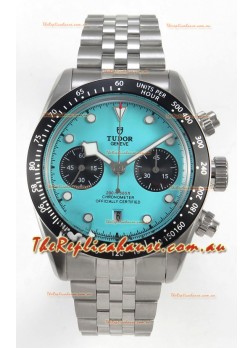 Tudor Super Clone Black Bay Chronograph Watch in Light Blue Dial