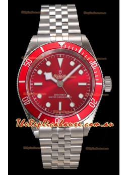 Tudor Black Bay Super Clone Edition Red Dial Swiss Replica Watch 