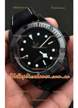 Tudor Super Clone Black Bay Ceramic Black Dial Swiss Replica Watch 