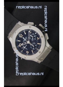 Hublot Big Bang Matte Stainless Steel Case Swiss Replica Watch - 1:1 Mirror Replica