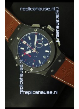 Hublot Big Bang Stainless Ceramic Case/Bezel Swiss Quartz Watch 45MM