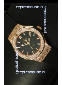 Hublot Classic Fusion 39MM Rose Gold Diamonds Case