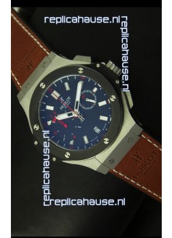 Hublot Big Bang Stainless Ceramic Bezel Swiss Quartz Watch 45MM