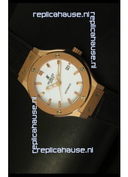 Hublot Classic Fusion 39MM Rose Gold Swiss Watch 