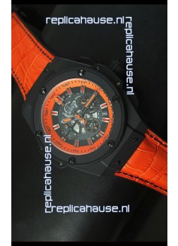 Hublot Big Bang Volcano Skeleton Swiss Quartz Watch 45MM
