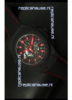 Hublot Big Bang King F1 MONZA Edition PVD Swiss Quartz Watch 45MM