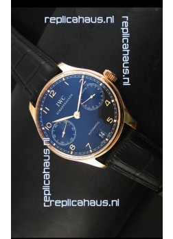 IWC Portugieser IW500702 Swiss Automatic Watch in Black Dial - Updated 1:1 Mirror Replica  