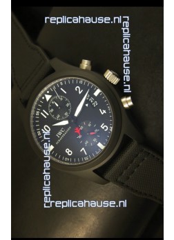 IWC Pilot Top Gun Chronograph Swiss Watch - 1:1 Mirror Replica Edition