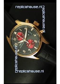 IWC Spitfire Tribecca Edition Watch in Rose Gold - 1:1 Mirror Replica
