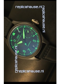 IWC Big Pilot Top Gun Ceramic Case Watch - 1:1 Mirror Replica