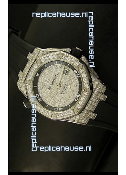 Audemars Piguet Royal Oak Offshore Diver Watch - Iced out Edition
