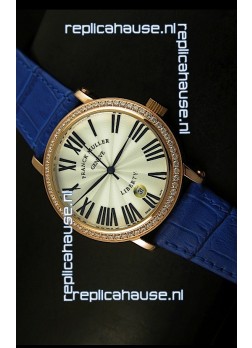 Franck Muller Master of Complications Liberty Japanese Watch in Purple Strap