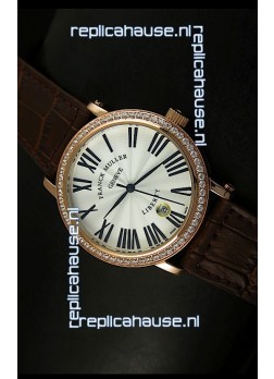 Franck Muller Master of Complications Liberty Japanese Watch in Brown Strap