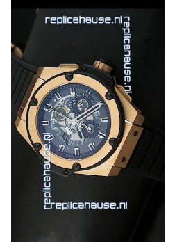 Hublot Big Bang King Power Formula 1 Swiss Watch in Pink Gold Case