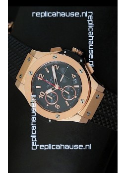 Hublot Big Bang Pink Gold Casing Swiss Watch 40MM - 1:1 Mirror Replica 