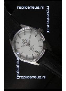 Omega Globemaster Co-Axial Swiss White Dial Stainless Steel - 1:1 Mirror Replica Watch