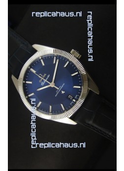 Omega Globemaster Co-Axial Swiss Dark Blue Dial Stainless Steel - 1:1 Mirror Replica Watch