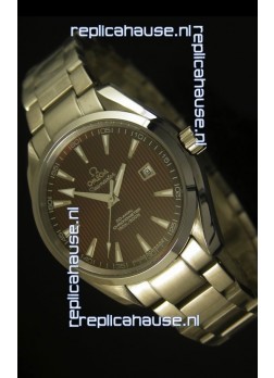 Omega Seamaster Aqua Terra Co-Axial Brown Dial - 1:1 Ultimate Mirror Edition