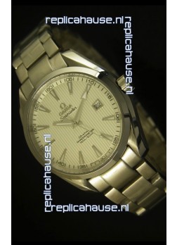 Omega Seamaster Aqua Terra Co-Axial Swiss Watch White Dial