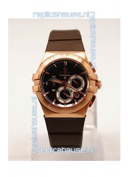 Omega Constellation Ladies Chronograph Replica Watch - 35MM