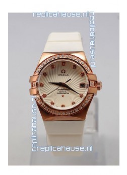 Omega Constellation Ladies Replica Watch - Quartz Movement - 35MM