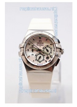 Omega Constellation Ladies Chronograph Replica Watch - 35MM