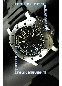 Panerai Luminor Submersible Swiss Automatic Watch in Black