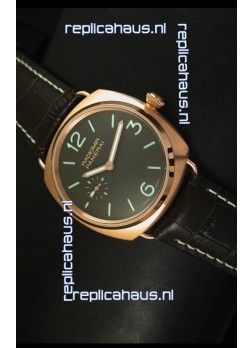 Panerai Radiomir Model PAM00336 Swiss Watch in Pink Gold - 1:1 Mirror Edition