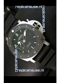 Panerai Luminor Submersible PAM389 Japanese Replica Watch Stainless Steel
