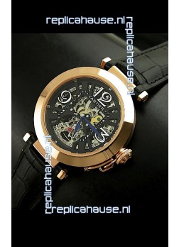 Cartier Ronde De Ladies Replica Watch in Decorated Skeleton Dial