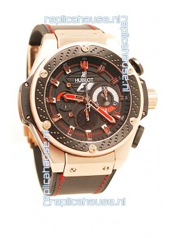 Hublot F1 King Power Zirconium Chronograph Limited Edition watch in Pink Gold