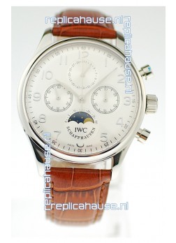 IWC Portuguese Perpetual Calander Swiss Replica Watch