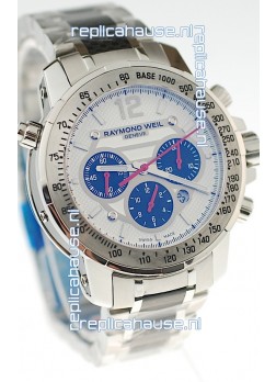 Raymond Weil Nabucco Exceptional Architectural Power Swiss Replica Watch in White Dial