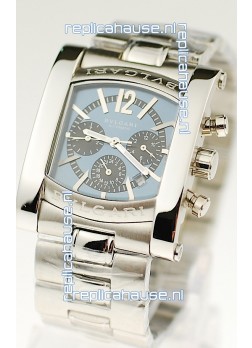 Bvlgari Assioma Japanese Quartz Watch in Blue Dial