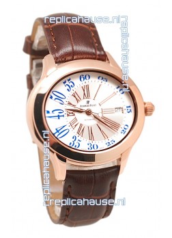 Audemars Piguet Millenary Hour and Minute Swiss Replica Rose Gold Watch
