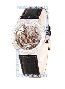 Vacheron Constantin Skeleton Diamonds Swiss Watch