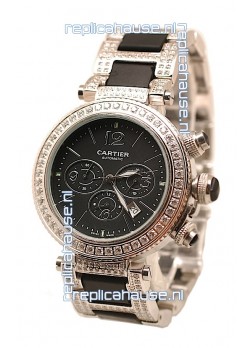 Cartier Pasha Seatimer Swiss Replica Diamonds Watch