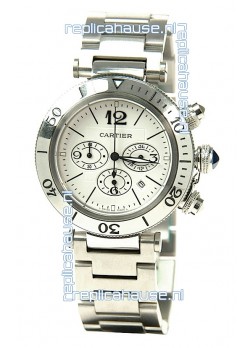 Cartier Pasha Seatimer Swiss Replica Automatic Watch