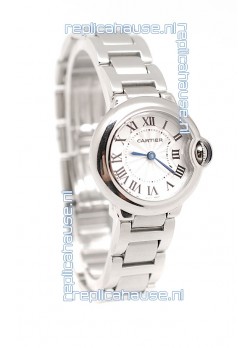 Cartier Ballon Swiss Ladies Wristwatch in Steel
