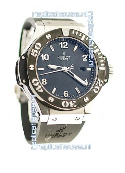 Hublot Big Bang King Swiss Replica Watch in Black PVD Bezel