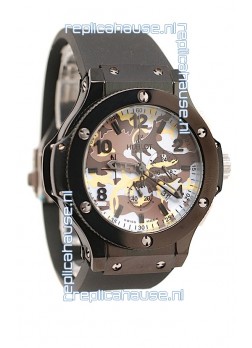 Hublot Big Bang Commando White Camouflage Japanese Watch