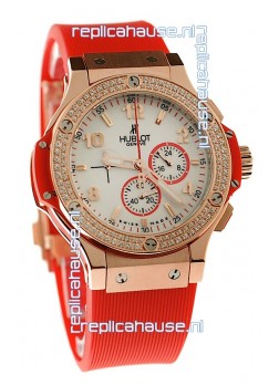 Hublot Big Bang Red Carat Swiss Replica Watch