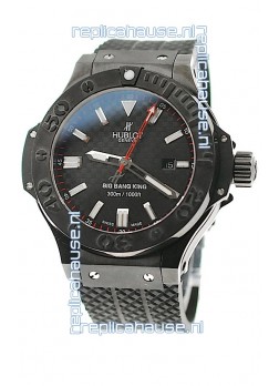 Hublot Big Bang King Carbon Dial Watch in all Black